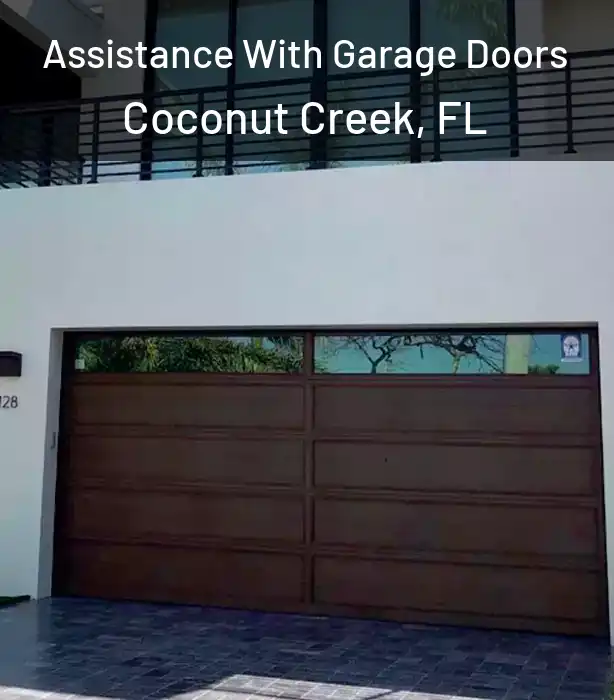  Assistance With Garage Doors Coconut Creek, FL
