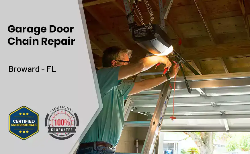 Garage Door Chain Repair Broward - FL 