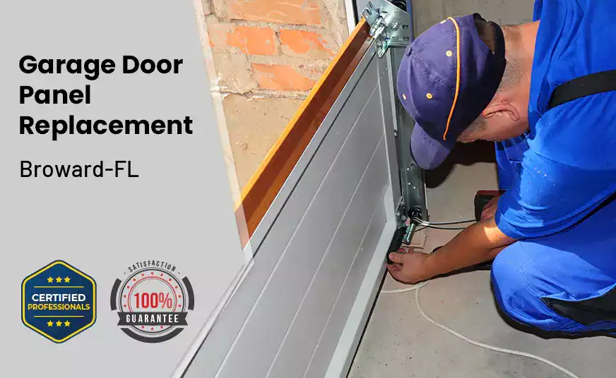 Garage Door Panel Replacement Broward-FL 