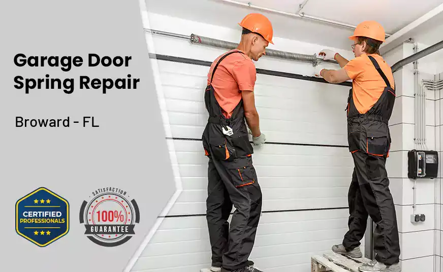 Garage Door Spring Repair Broward - FL 