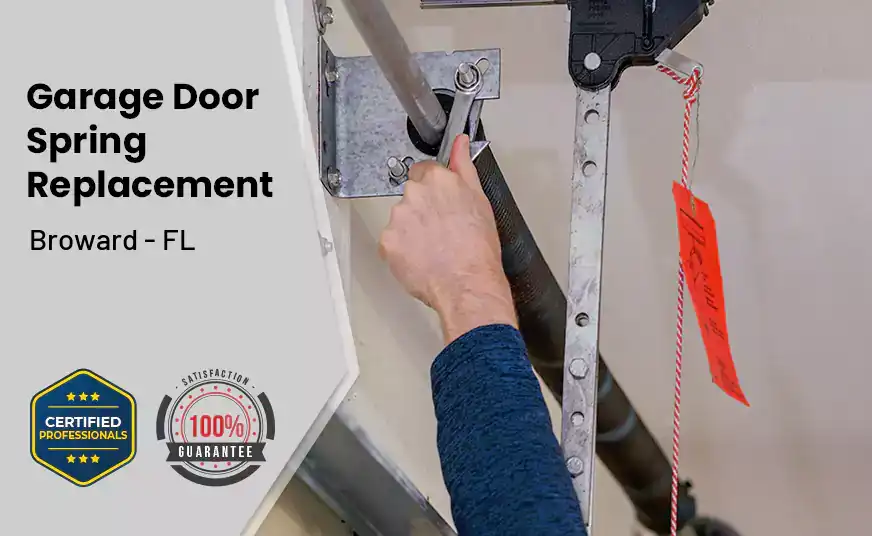 Garage Door Spring Replacement Broward - FL 