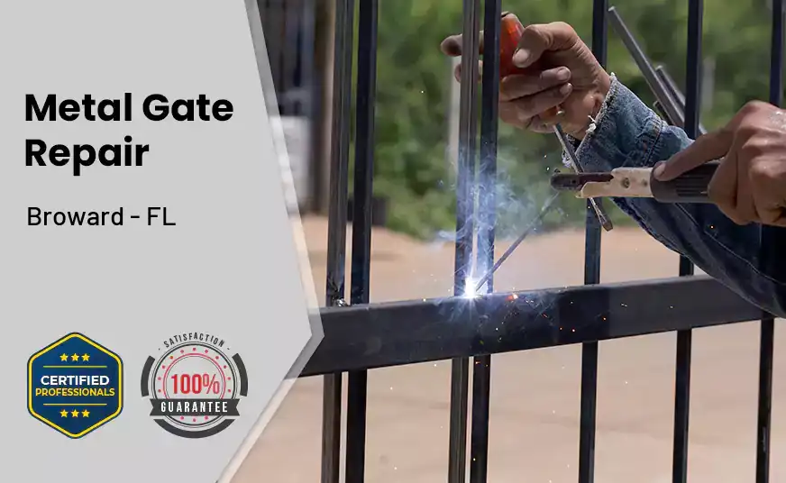 Metal Gate Repair Broward - FL 