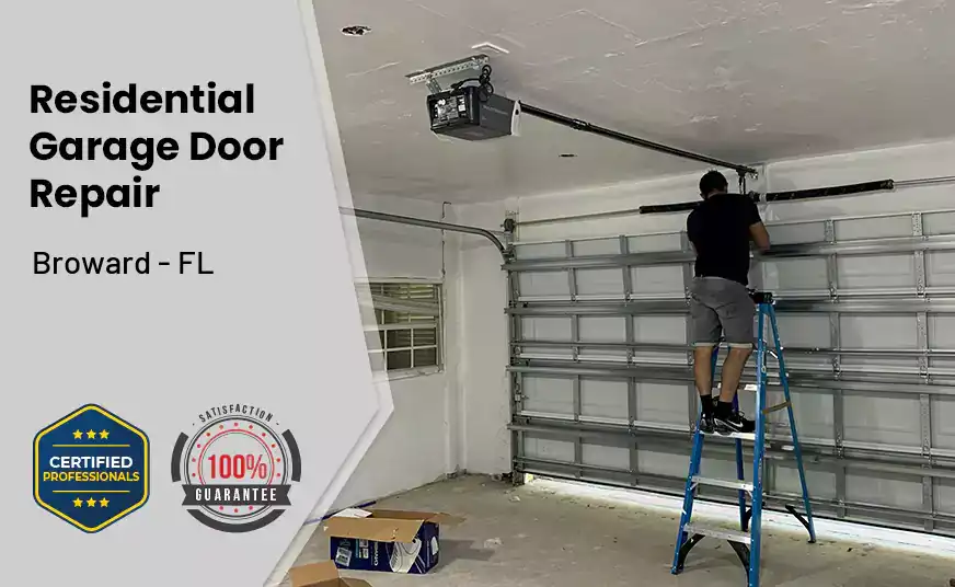 Residential Garage Door Repair Broward - FL 