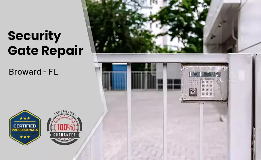 Security Gate Repair Broward - FL 