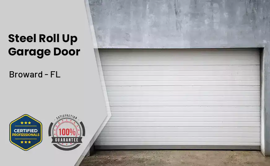 steel roll up garage door Broward - FL 