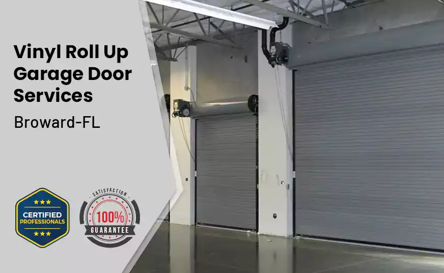 Vinyl Roll Up Garage Doors Broward-FL 