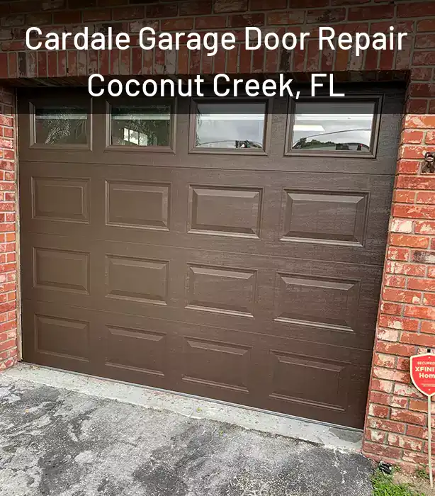  Cardale Garage Door Repair Coconut Creek, FL