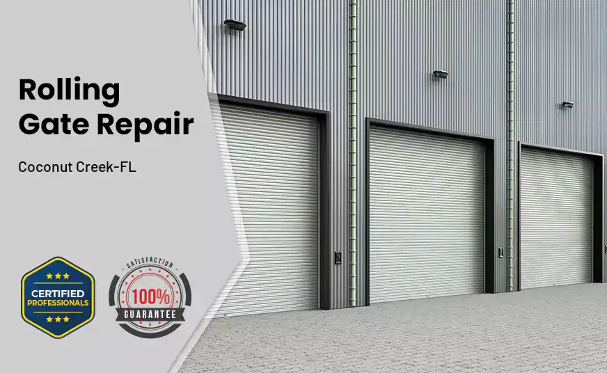 Rolling Gate Repair Coconut Creek-FL 
