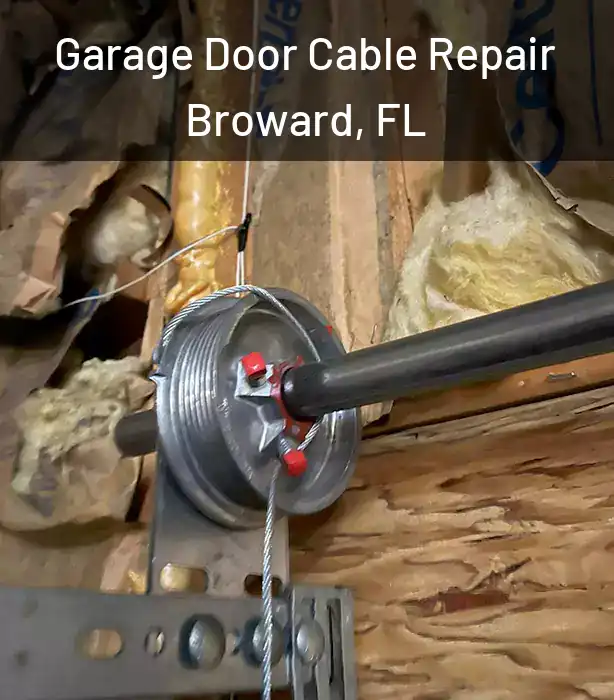  Garage Door Cable Repair Broward, FL
