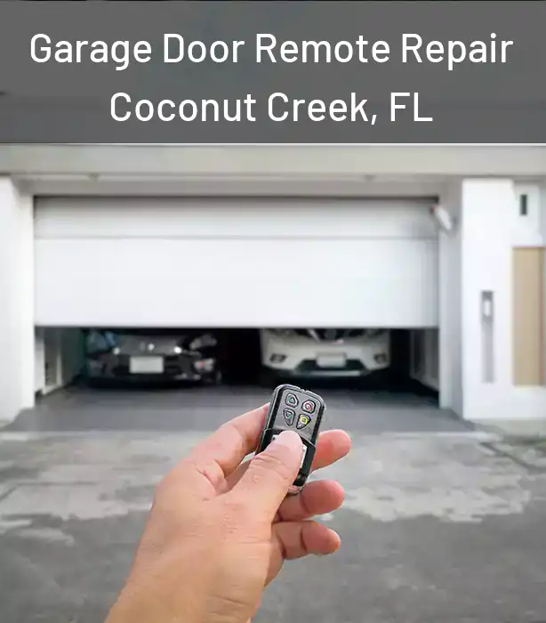  Garage Door Remote Repair Coconut Creek, FL