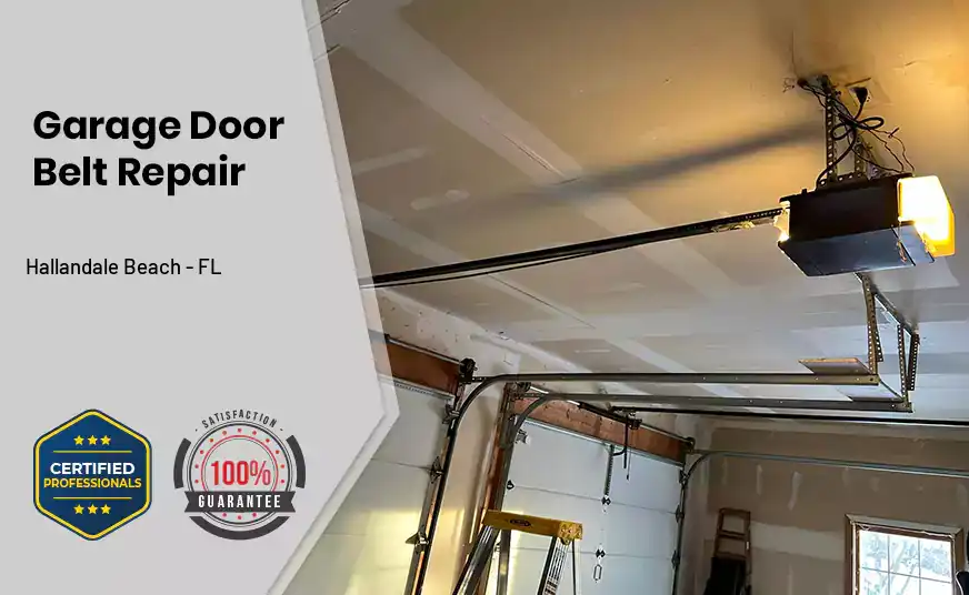 Garage Door Belt Repair Hallandale Beach - FL 