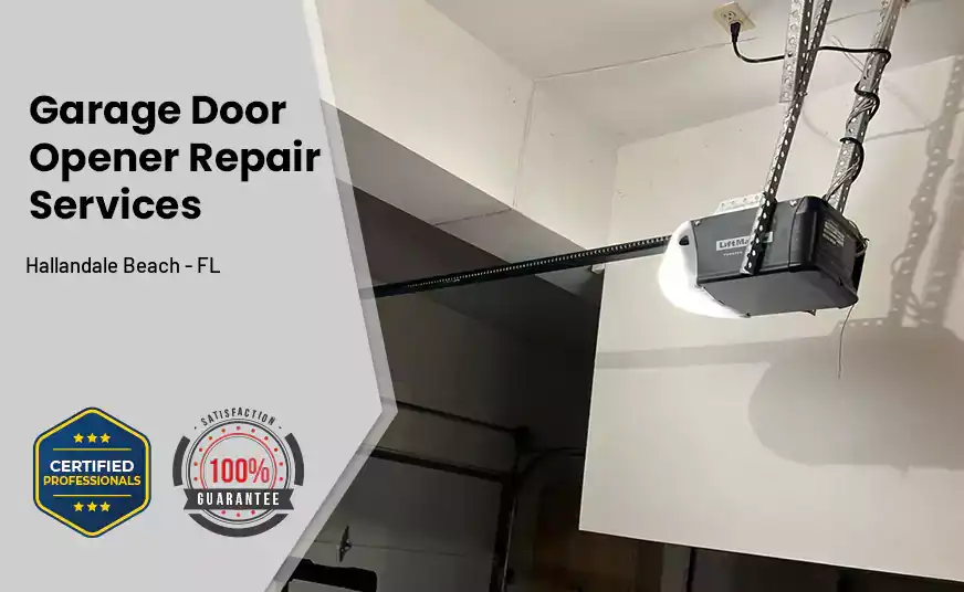 Garage Door Opener Repair Services Hallandale Beach - FL 