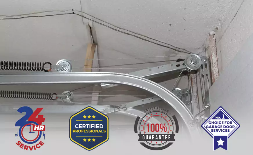 Overhead Garage Door Pulley Cable Replacement in Broward, FL