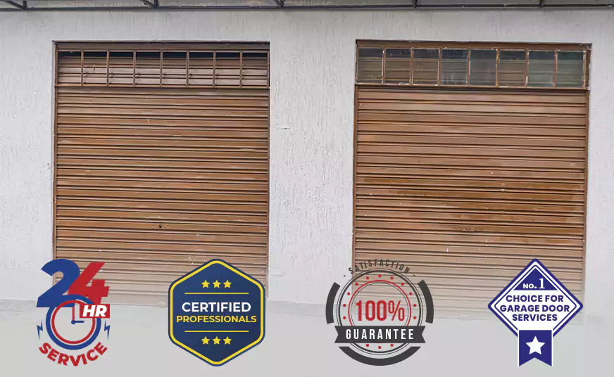 Residential Wood Roll Up Garage Doors in Broward, FL