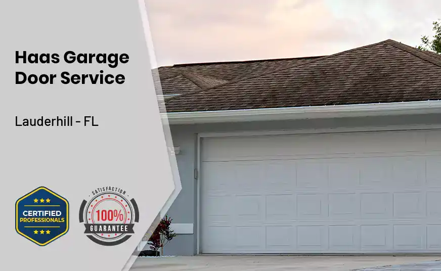 Haas Garage Door Service Lauderhill - FL 