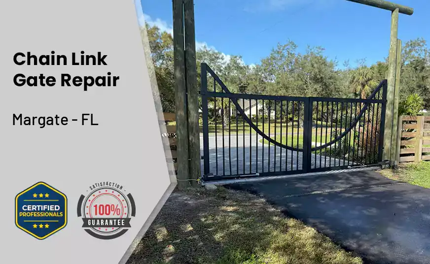 Chain Link Gate Repair Margate - FL 