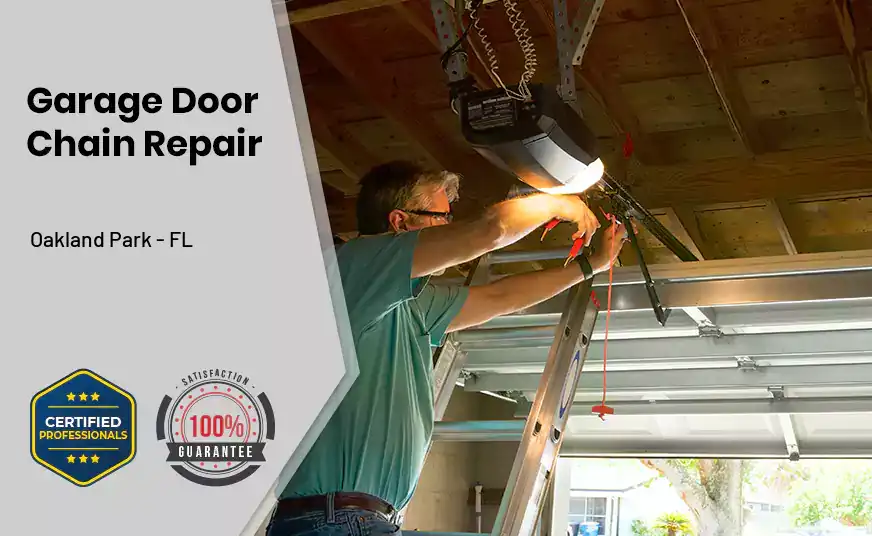 Garage Door Chain Repair Oakland Park - FL 
