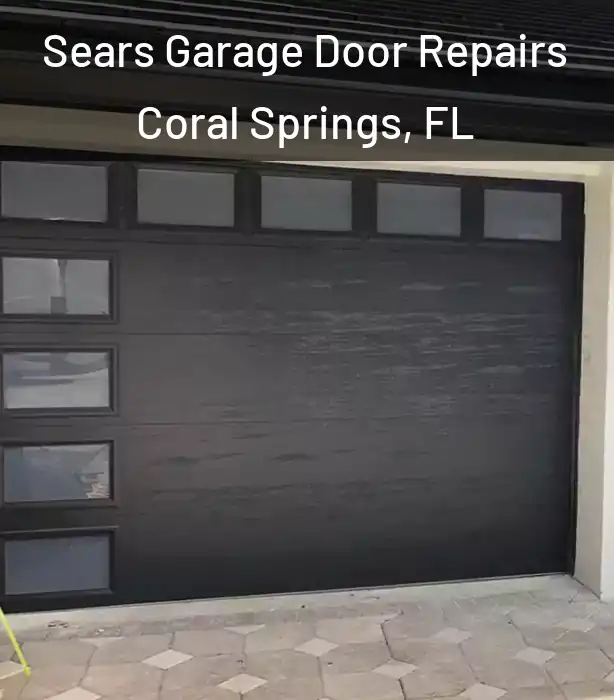  Sears Garage Door Repairs Coral Springs, FL