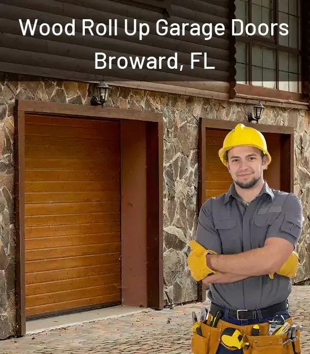  Wood Roll Up Garage Doors Broward, FL