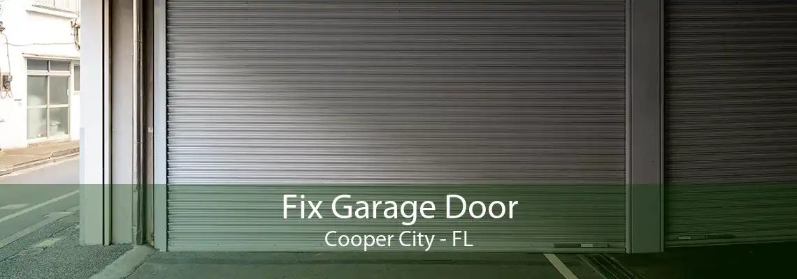 Fix Garage Door Cooper City - FL