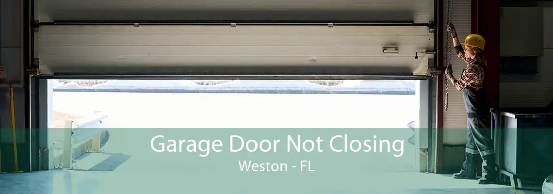 Garage Door Not Closing Weston - FL