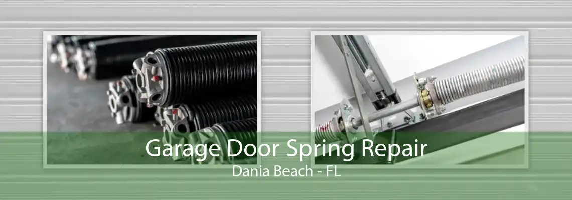 Garage Door Spring Repair Dania Beach - FL